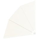 sammenklappelig sidemarkise til altan cremefarvet 210 x 210 cm