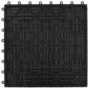 Terrasse Flise 11 pcs Grå 30 x 30 cm WPC