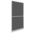 Svingbart insektnet Hvid og sort 100 x 215 cm