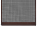 Svingbart insektnet Brun og sort 100 x 215 cm
