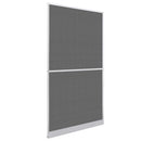 Svingbart insektnet Hvid og sort 120 x 240 cm