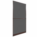 Svingbart insektnet Brun og sort 120 x 240 cm