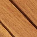Terrasse Flise 10 pcs Brun 30 x 30 cm Akacietræ
