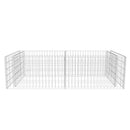 gabion-plantekasse galvaniseret stål 180 x 90 x 50 cm