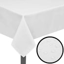 5 Bordduge Hvid 100 x 100 cm//