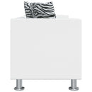 sofa 3-pers. kunstlæder hvid