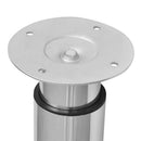 teleskopiske bordben i krom 710 mm - 1100 mm