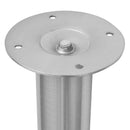 teleskopiske bordben i rustfrit stål 710 mm - 1100 mm