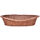hundekurv 50 cm pileflet naturfarvet
