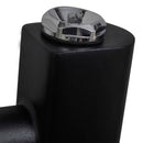 håndklæderadiator 500x764 mm centralvarme buet sort
