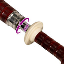 Scottish Great Highland sækkepibe rød tartan