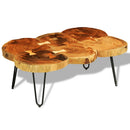 sofabord 35 cm massivt akacietræ