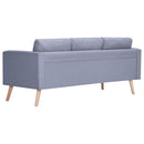 sofasæt 2-pers. og 3-pers. sofa stof lysegrå