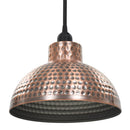 loftlamper halvkugle 2 stk. kobberfarvet
