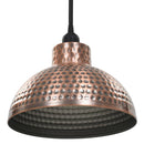 loftlamper halvkugle 2 stk. kobberfarvet