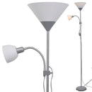 gulvlampe grå