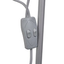 gulvlampe grå