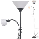 gulvlampe sort