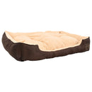 hundeseng XXL brun og beige