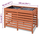 plantekasse 100x50x71 cm træ