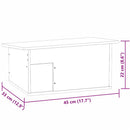 pindsvinehus 45x33x22 cm træ