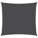 42302 vidaXL Sunshade Sail Oxford Fabric Square 3,6x3,6 m Anthracite