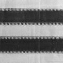 balkonafskærmning HDPE 90 x 400 cm antracitgrå / hvid