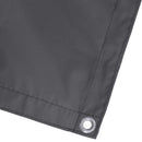 balkonafskærmning HDPE 90x600 cm antracitgrå