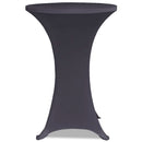 bordovertræk i stretch 2 stk. 60 cm antracit