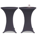 bordovertræk i stretch 2 stk. 60 cm antracit