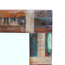 spejl 80x50 cm massivt genbrugstræ