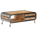 sofabord 100x50x35 cm massivt mangotræ