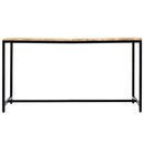 spisebord 140x70x75 cm massivt ru mangotræ