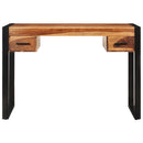 skrivebord med 2 skuffer 110 x 50 x 77 cm massivt akacietræ