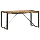 spisebord 160x80x75 cm massivt genanvendt træ