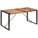 spisebord 160x80x75 cm massivt genanvendt træ