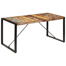 spisebord 160x80x75 cm massivt genanvendt træ