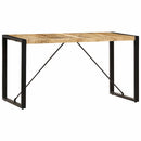 spisebord 140 x 70 x 75 cm massivt mangotræ