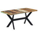 spisebord 160x80x75 cm massivt genanvendt træ