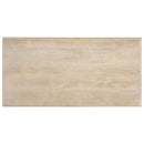 spisebord 120 x 60 x 75 cm massivt mangotræ hvid