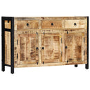 skænk 120 x 35 x 76 cm massivt mangotræ