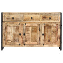 skænk 120 x 35 x 76 cm massivt mangotræ