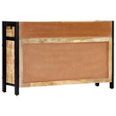skænk 120 x 35 x 76 cm massivt mangotræ