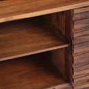 tv-skab 120x30x40 cm massivt akacietræ