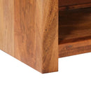 bogreol 50x30x100 cm massivt træ