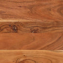 natbord 40x30x50 cm massivt træ