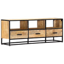 tv-skab 120x30x45 cm massivt mangotræ
