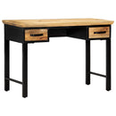 skrivebord 110x50x76 cm massivt mangotræ