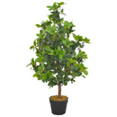 kunstig plante laurbærtræ med urtepotte grøn 90 cm