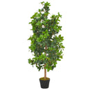 kunstig plante laurbærtræ med urtepotte grøn 120 cm